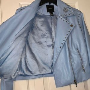 Faux Leather Jacket